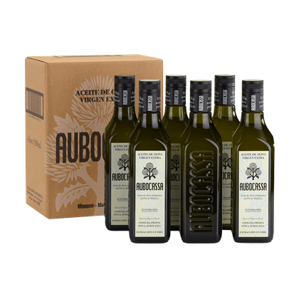 Aubocassa Olivenöl DOP – 6er-Karton